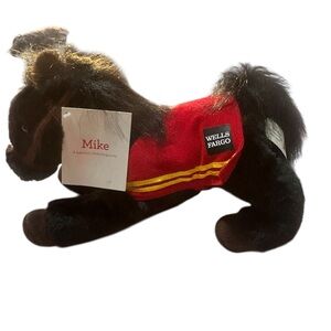 Wells Fargo 2016 Mike the Legendary Pony with Red Blanket NWT 16” Long